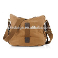 Waxed Canvas Laptop Bag Canvas Messenger Bag for Teens